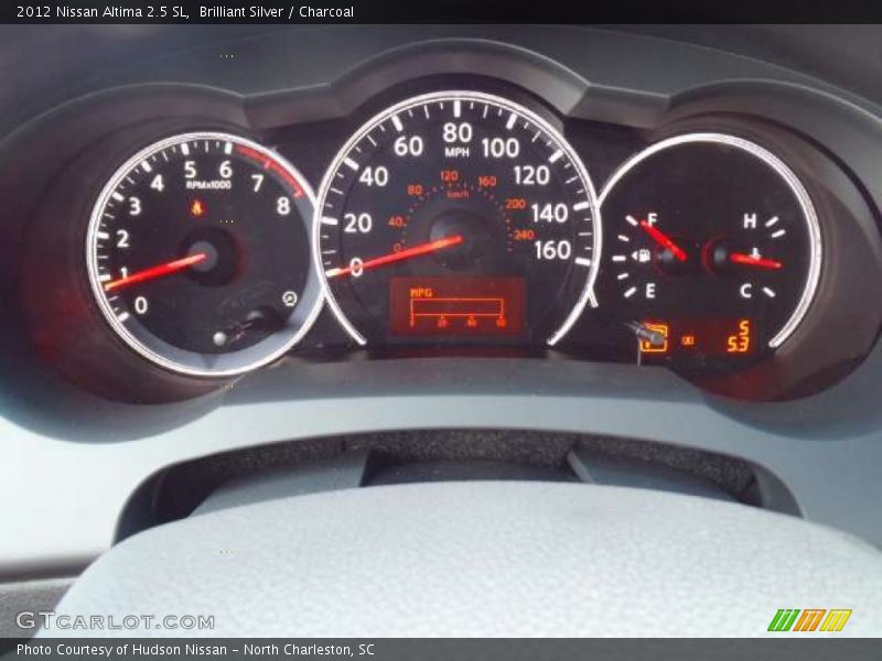  2012 Altima 2.5 SL 2.5 SL Gauges