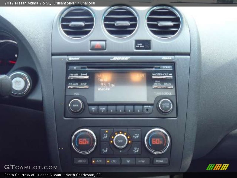 Controls of 2012 Altima 2.5 SL