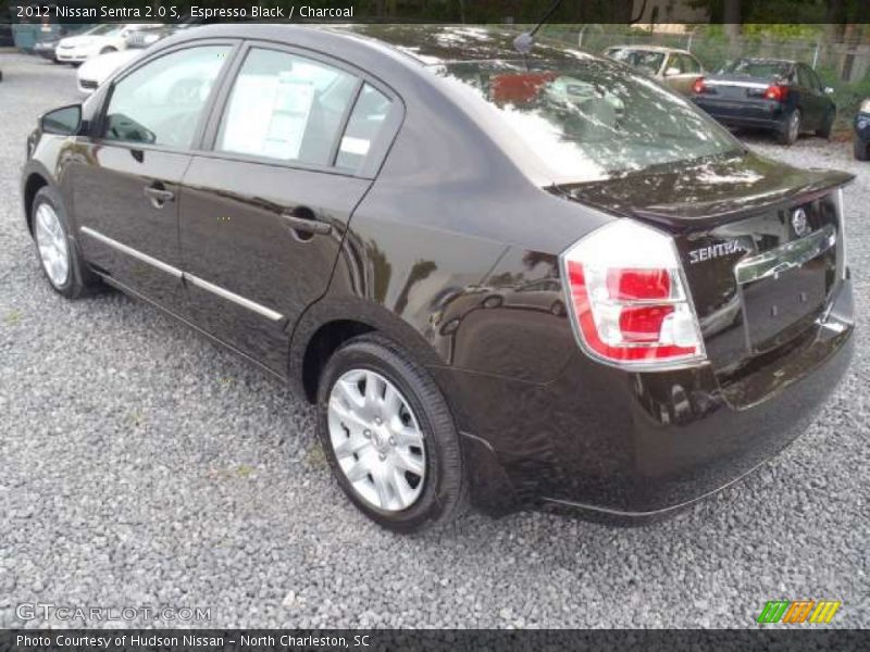 Espresso Black / Charcoal 2012 Nissan Sentra 2.0 S