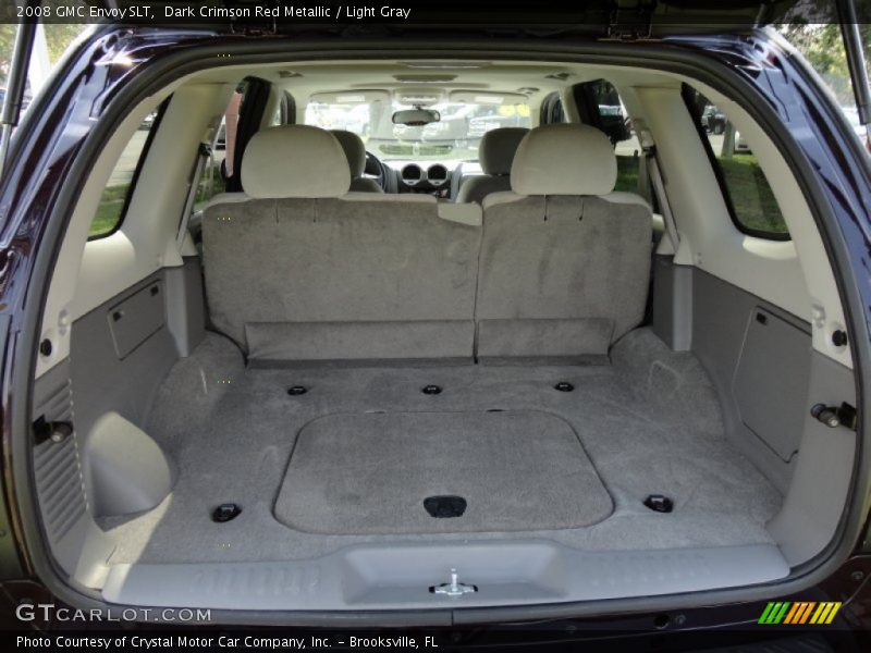 Dark Crimson Red Metallic / Light Gray 2008 GMC Envoy SLT