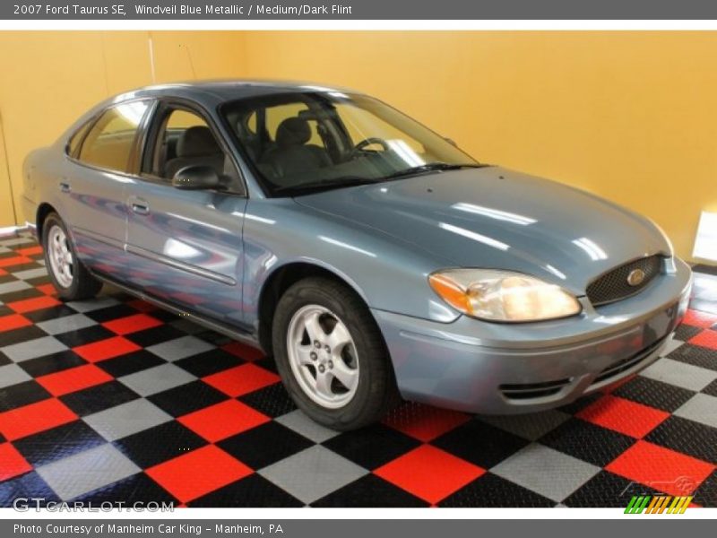 Windveil Blue Metallic / Medium/Dark Flint 2007 Ford Taurus SE