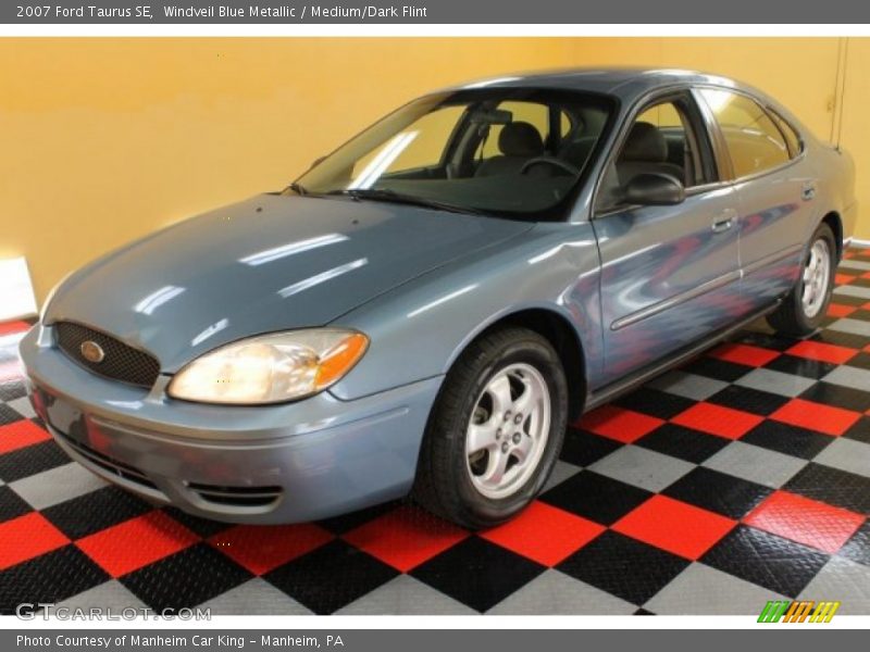 Windveil Blue Metallic / Medium/Dark Flint 2007 Ford Taurus SE