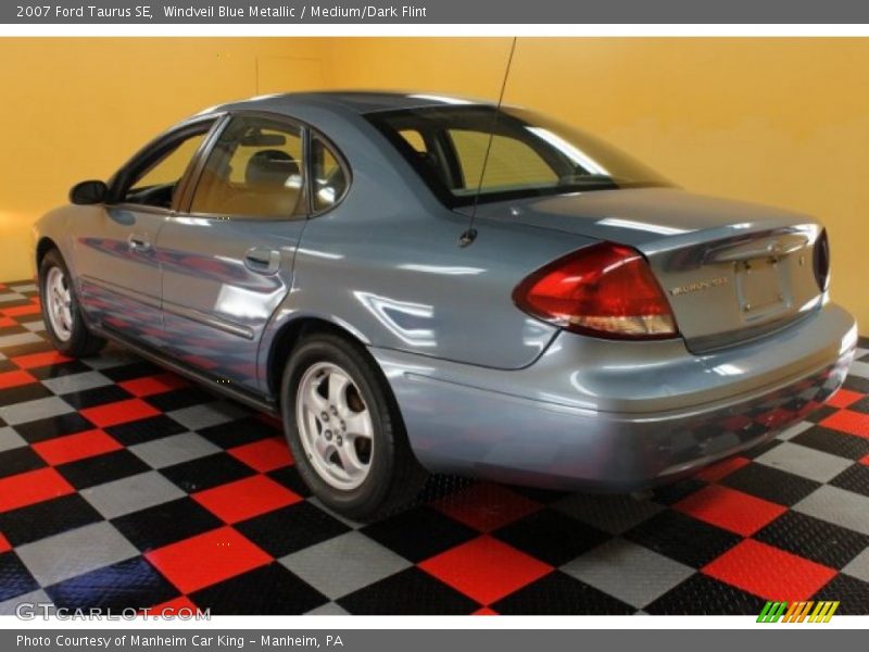 Windveil Blue Metallic / Medium/Dark Flint 2007 Ford Taurus SE