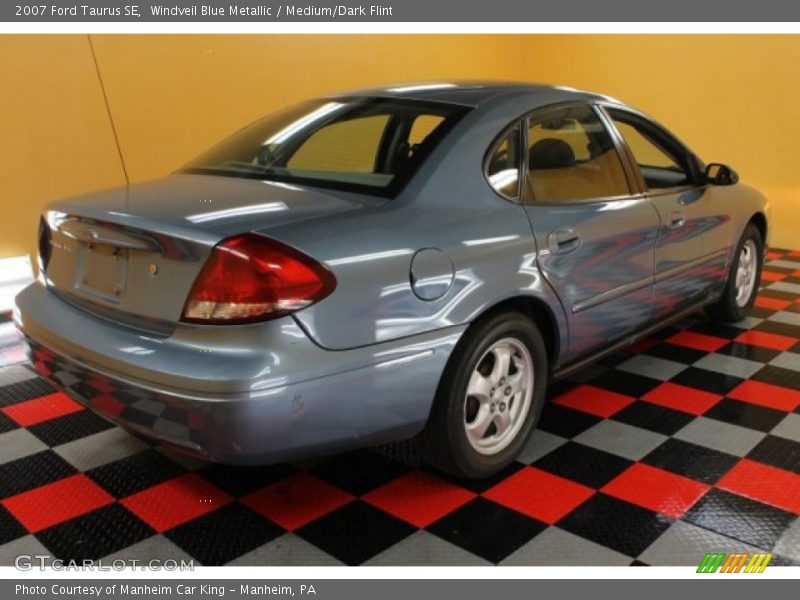 Windveil Blue Metallic / Medium/Dark Flint 2007 Ford Taurus SE