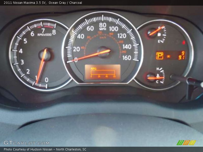 Ocean Gray / Charcoal 2011 Nissan Maxima 3.5 SV