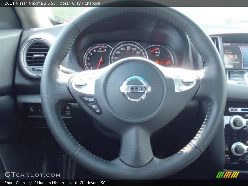 Ocean Gray / Charcoal 2011 Nissan Maxima 3.5 SV