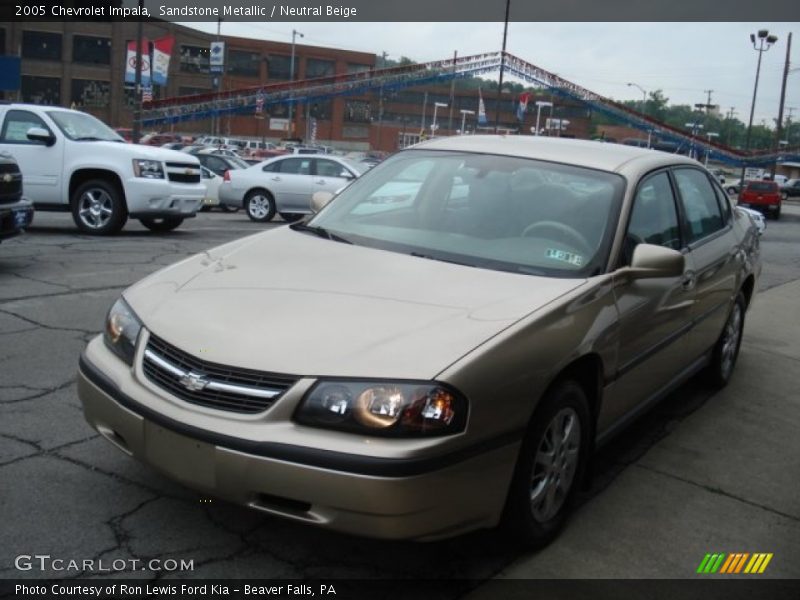 Sandstone Metallic / Neutral Beige 2005 Chevrolet Impala