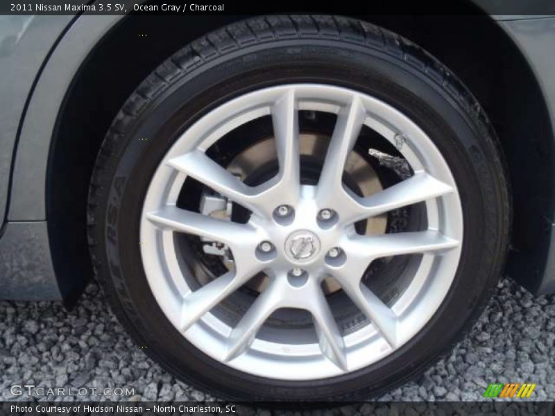 Ocean Gray / Charcoal 2011 Nissan Maxima 3.5 SV