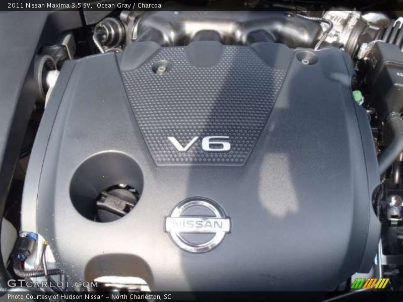 Ocean Gray / Charcoal 2011 Nissan Maxima 3.5 SV