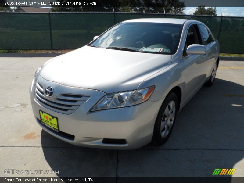 Classic Silver Metallic / Ash 2009 Toyota Camry LE