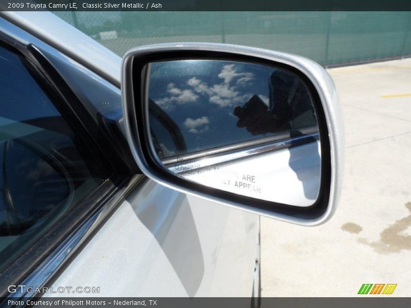 Classic Silver Metallic / Ash 2009 Toyota Camry LE