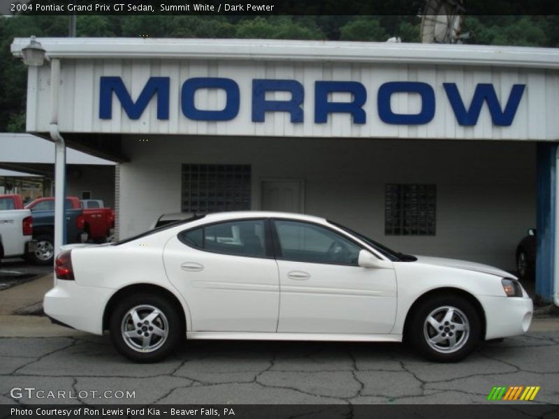 Summit White / Dark Pewter 2004 Pontiac Grand Prix GT Sedan