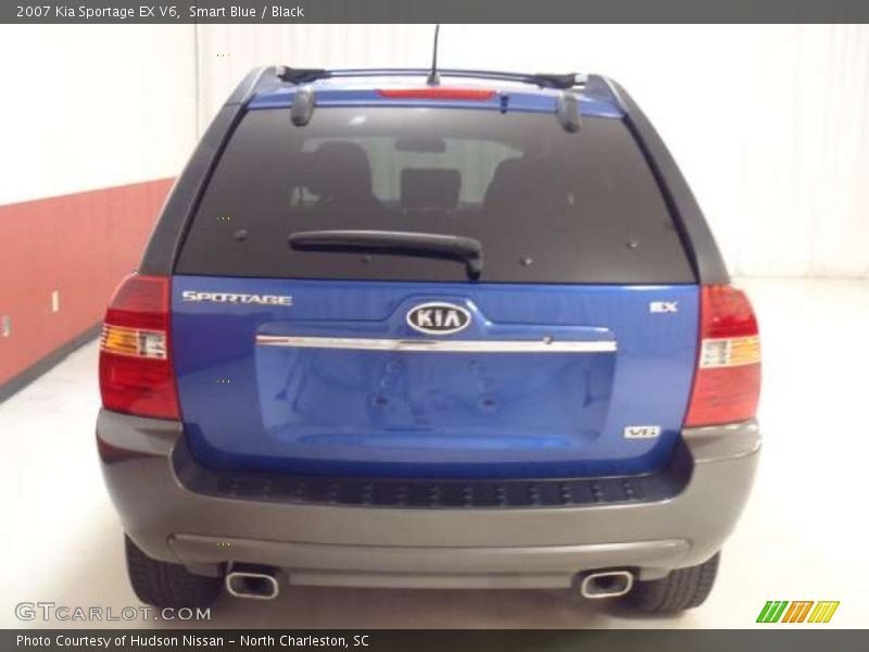 Smart Blue / Black 2007 Kia Sportage EX V6