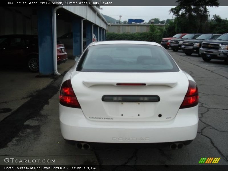 Summit White / Dark Pewter 2004 Pontiac Grand Prix GT Sedan