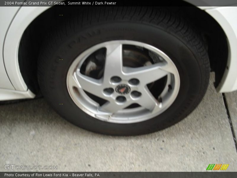 Summit White / Dark Pewter 2004 Pontiac Grand Prix GT Sedan