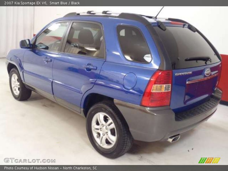 Smart Blue / Black 2007 Kia Sportage EX V6