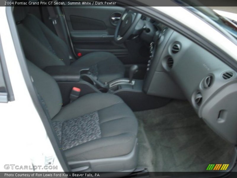 Summit White / Dark Pewter 2004 Pontiac Grand Prix GT Sedan