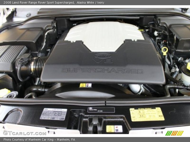 Alaska White / Ivory 2008 Land Rover Range Rover Sport Supercharged