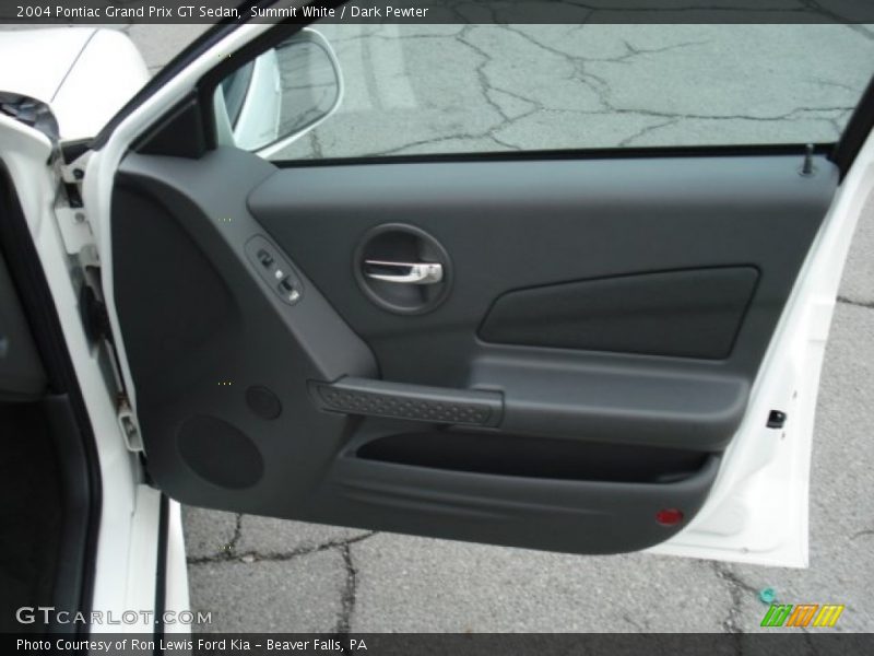 Summit White / Dark Pewter 2004 Pontiac Grand Prix GT Sedan