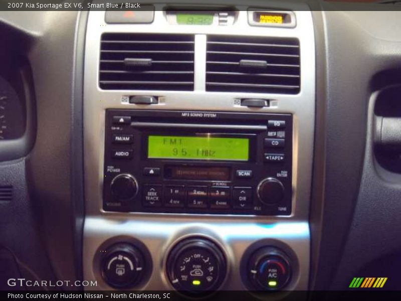 Smart Blue / Black 2007 Kia Sportage EX V6