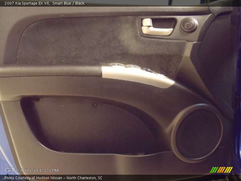 Smart Blue / Black 2007 Kia Sportage EX V6