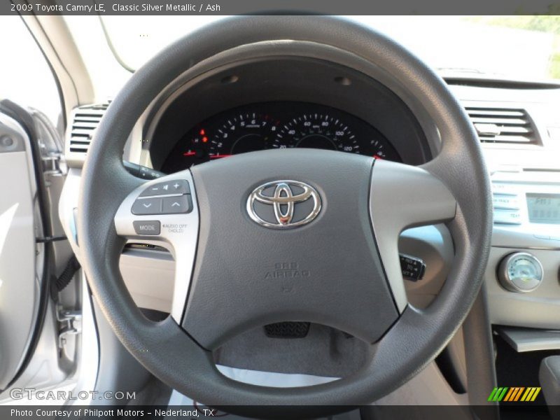Classic Silver Metallic / Ash 2009 Toyota Camry LE