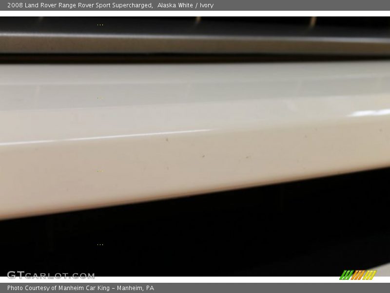 Alaska White / Ivory 2008 Land Rover Range Rover Sport Supercharged