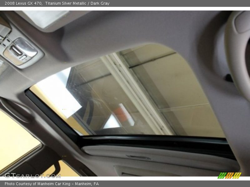 Titanium Silver Metallic / Dark Gray 2008 Lexus GX 470