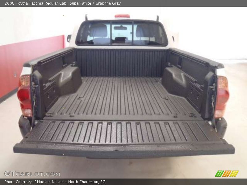 Super White / Graphite Gray 2008 Toyota Tacoma Regular Cab