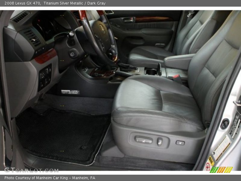 Titanium Silver Metallic / Dark Gray 2008 Lexus GX 470