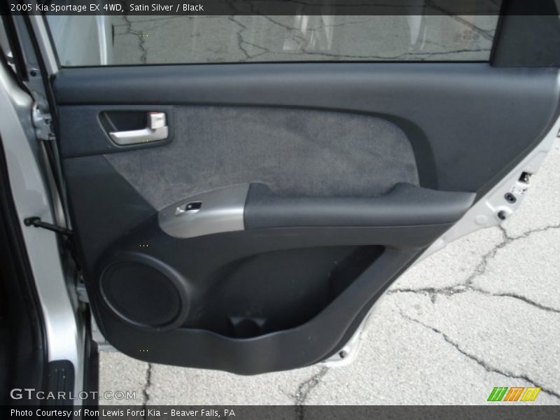 Satin Silver / Black 2005 Kia Sportage EX 4WD