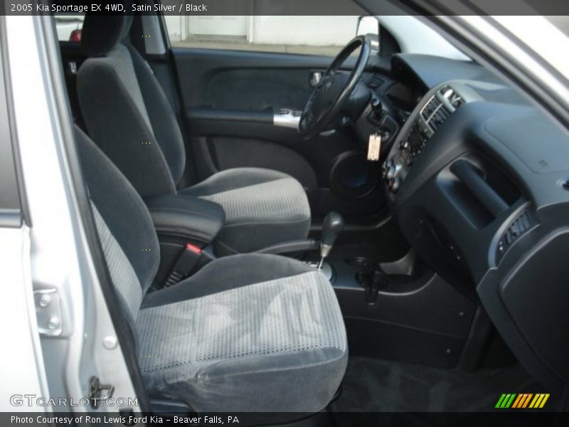 Satin Silver / Black 2005 Kia Sportage EX 4WD