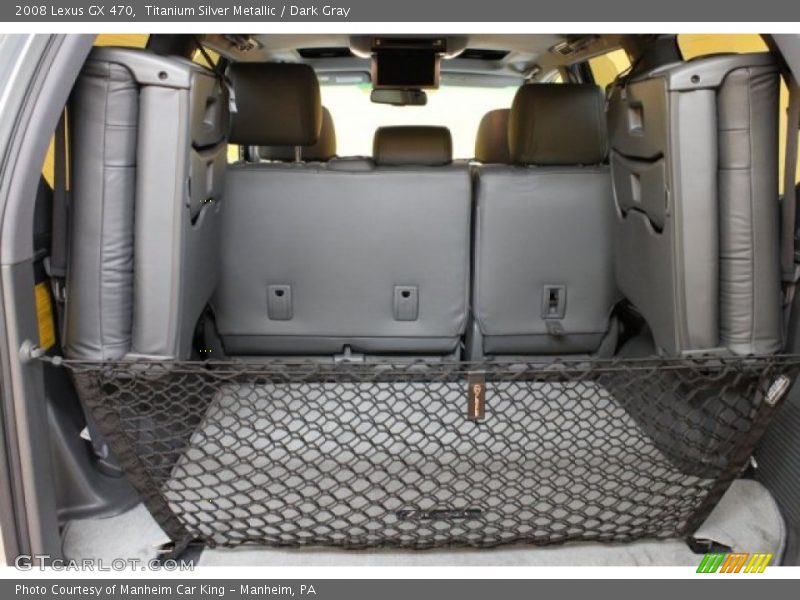 Titanium Silver Metallic / Dark Gray 2008 Lexus GX 470