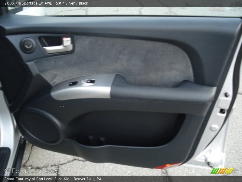 Satin Silver / Black 2005 Kia Sportage EX 4WD