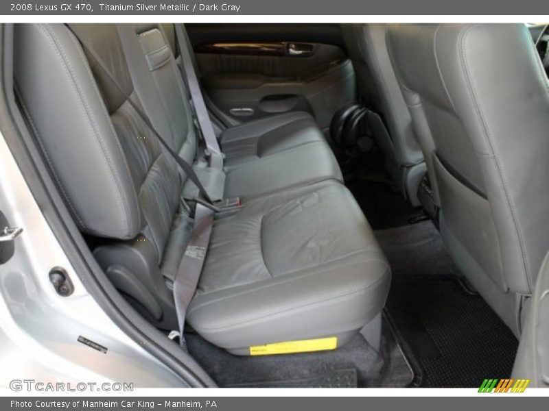 Titanium Silver Metallic / Dark Gray 2008 Lexus GX 470