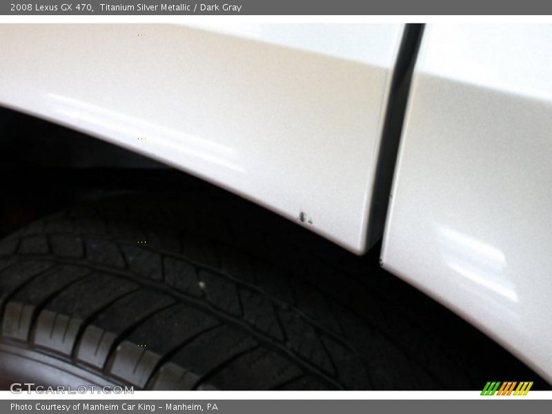 Titanium Silver Metallic / Dark Gray 2008 Lexus GX 470