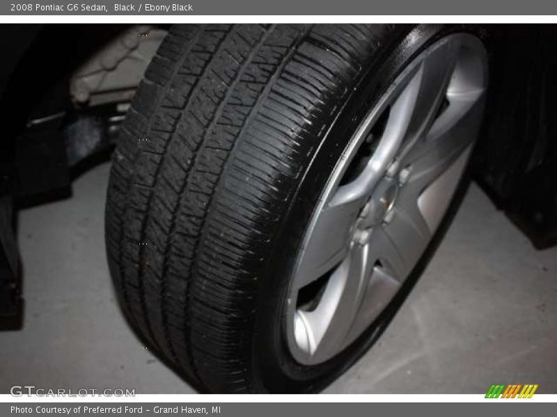 Black / Ebony Black 2008 Pontiac G6 Sedan