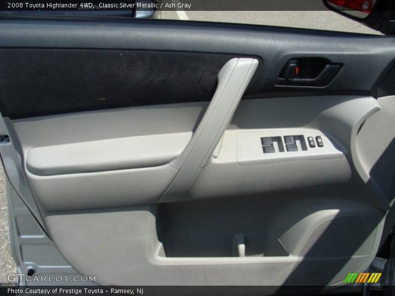 Classic Silver Metallic / Ash Gray 2008 Toyota Highlander 4WD