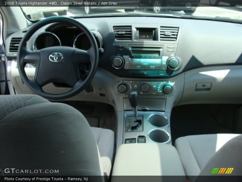 Classic Silver Metallic / Ash Gray 2008 Toyota Highlander 4WD