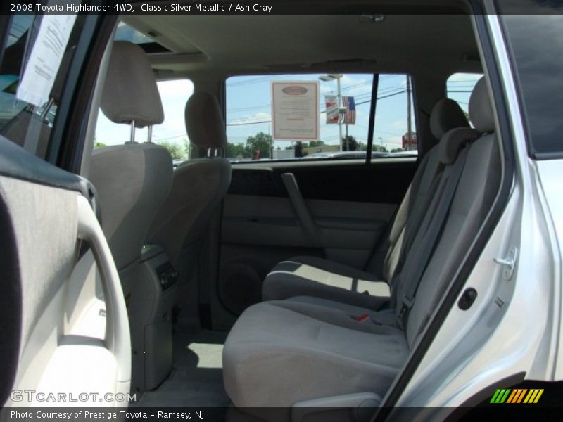 Classic Silver Metallic / Ash Gray 2008 Toyota Highlander 4WD