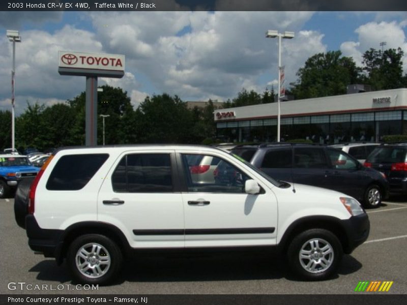 Taffeta White / Black 2003 Honda CR-V EX 4WD