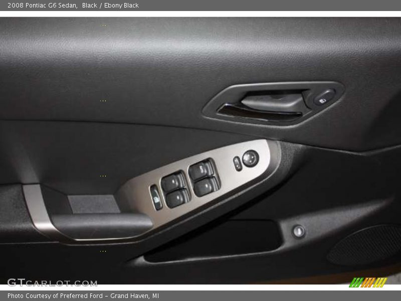 Black / Ebony Black 2008 Pontiac G6 Sedan