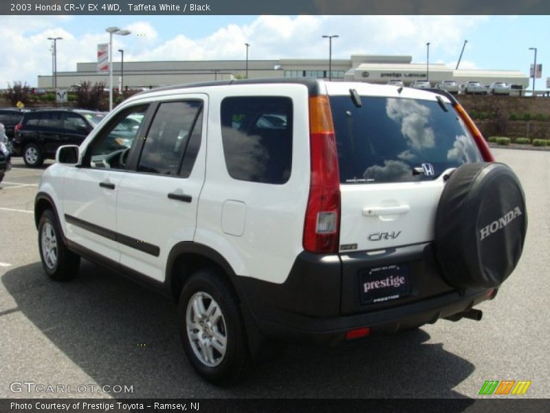 Taffeta White / Black 2003 Honda CR-V EX 4WD