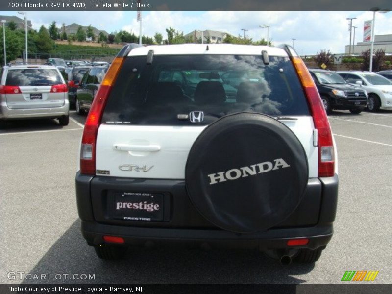 Taffeta White / Black 2003 Honda CR-V EX 4WD
