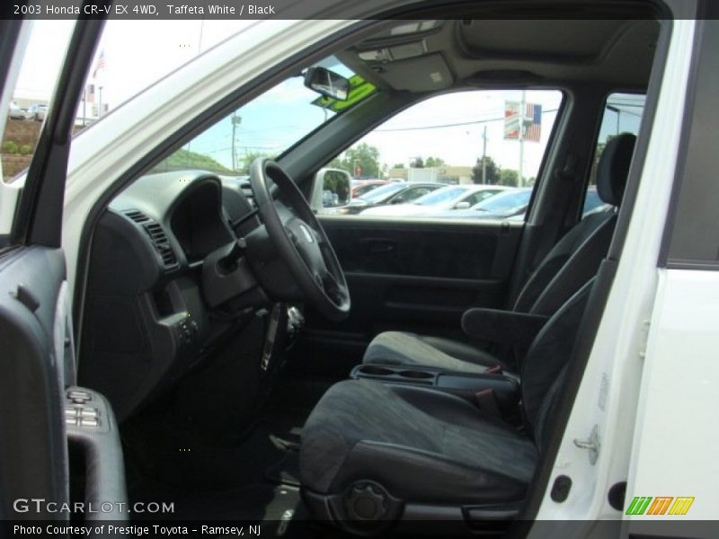 Taffeta White / Black 2003 Honda CR-V EX 4WD