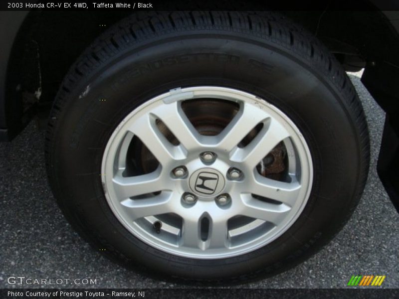 Taffeta White / Black 2003 Honda CR-V EX 4WD