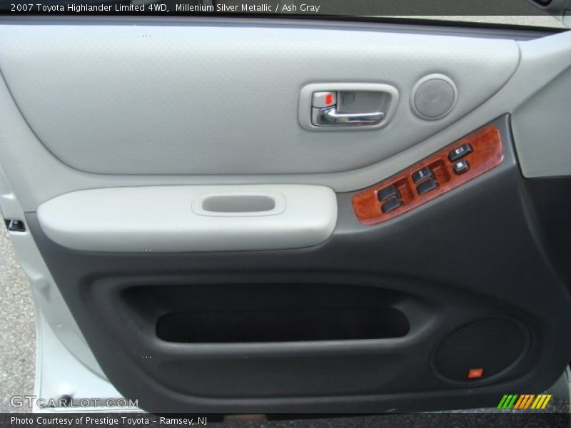Millenium Silver Metallic / Ash Gray 2007 Toyota Highlander Limited 4WD