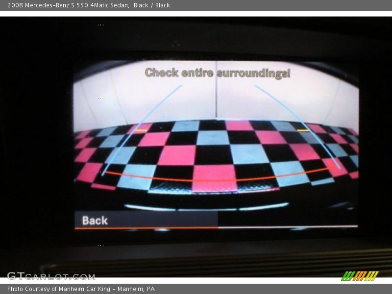 Black / Black 2008 Mercedes-Benz S 550 4Matic Sedan
