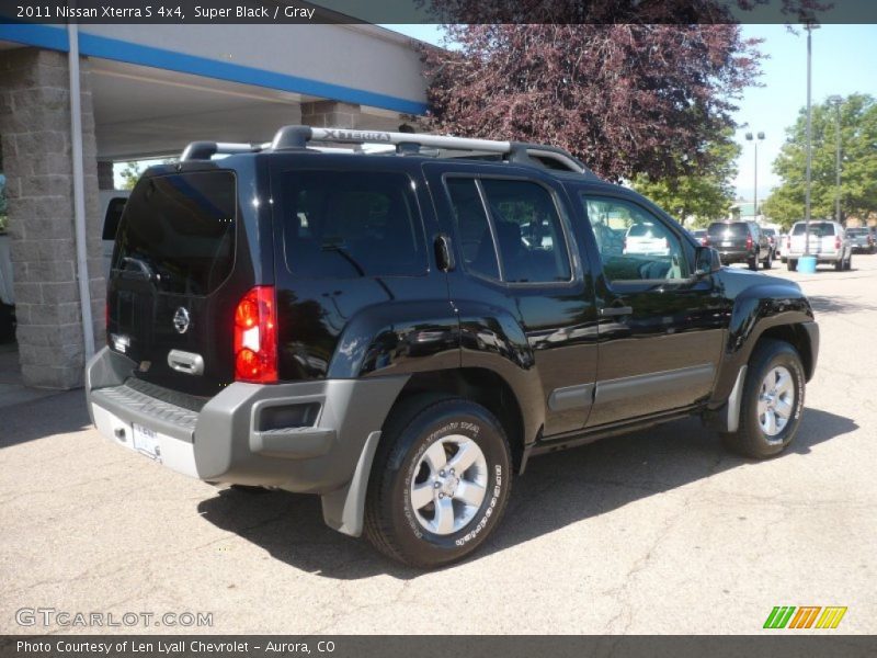 Super Black / Gray 2011 Nissan Xterra S 4x4