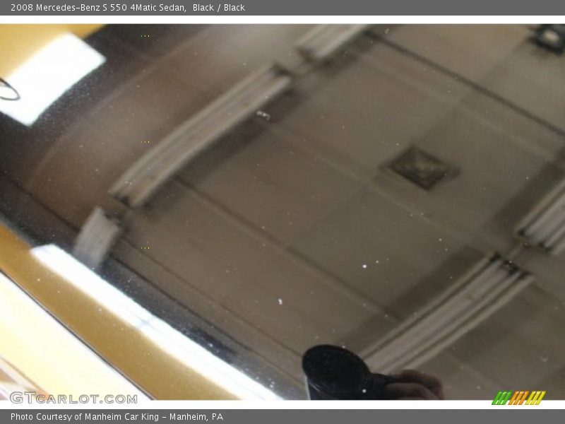 Black / Black 2008 Mercedes-Benz S 550 4Matic Sedan